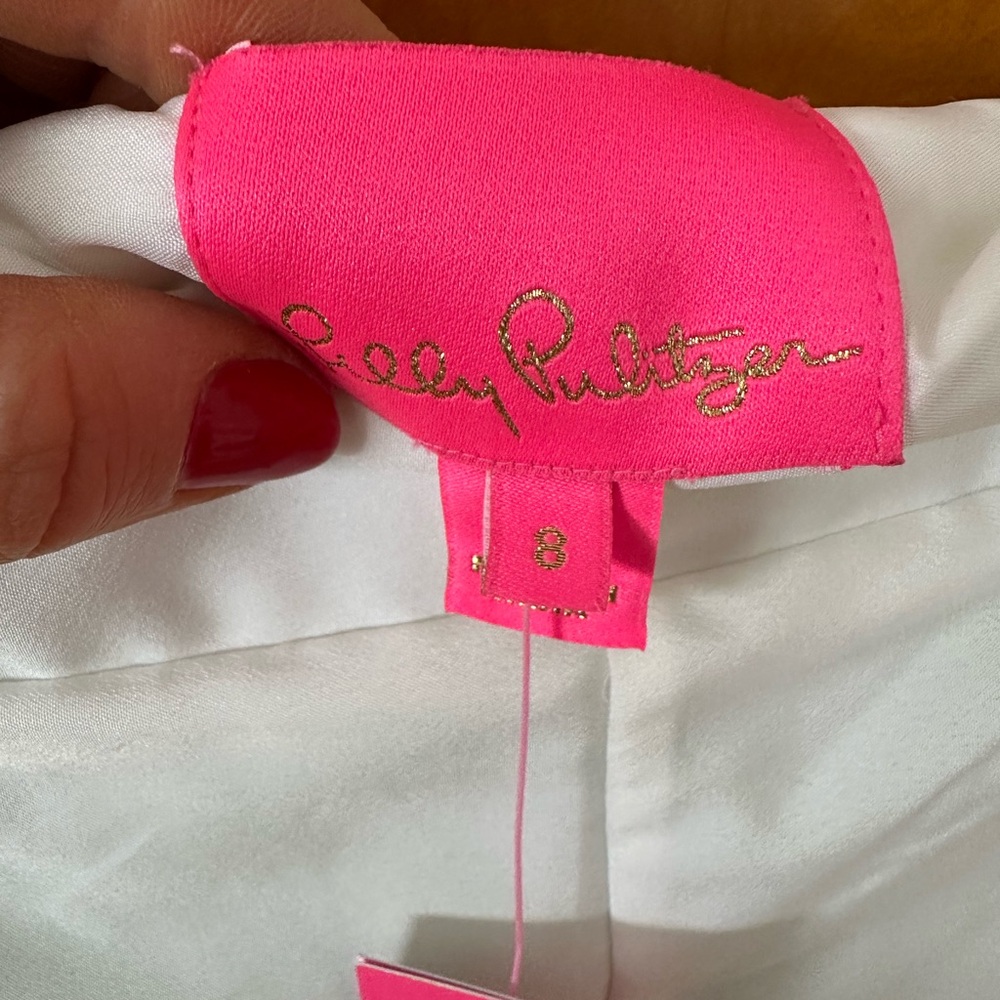 NWT!!! Lilly Pulitzer Quinlee Embroidered Maxi Dress - Size 8 - Picture 12 of 12